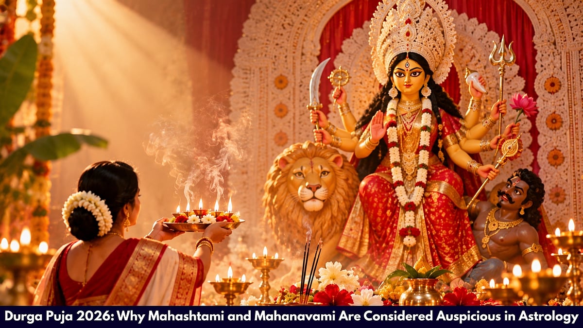 Durga Puja 2026: Why Mahashtami And Mahanavami Are Considered Auspicious In Astrology - null