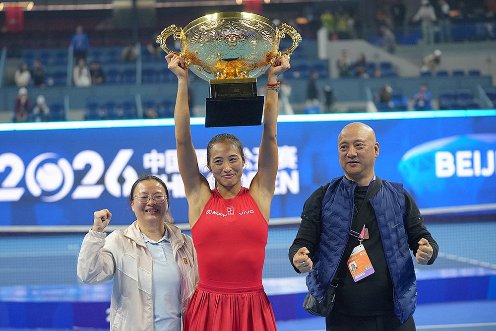 Zheng Qinwen Winner China Open 2026 Womens Singles Final