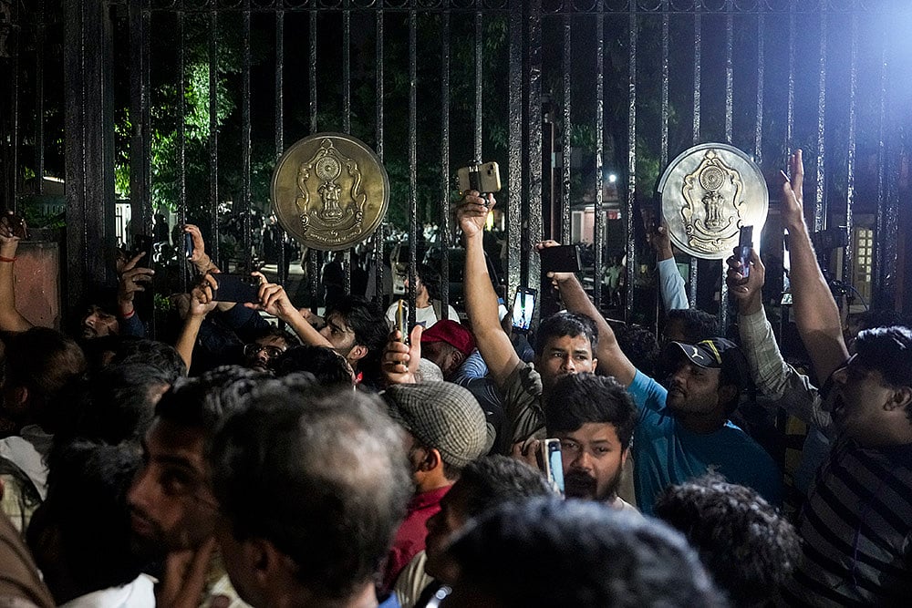INDIA Bloc Protest March In Delhi