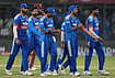 Abhishek Sharma's Blazing 69 And Arshdeep's Bowling Masterclass Powers Hosts To Victory | Photo: PTI/Kunal Patil : India's players celebrate after winning the third T20I cricket match of a series between India and West Indies, in Indore, Madhya Pradesh, Sunday, Oct. 11, 2026.