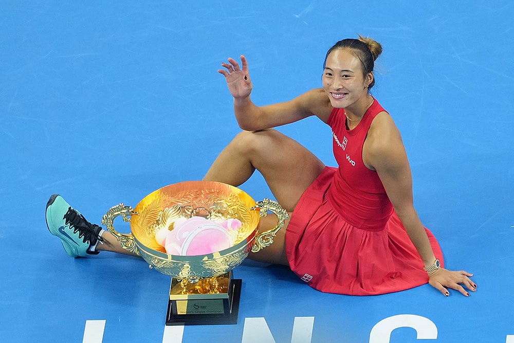 Zheng Qinwen China Open womens singles final Winner 