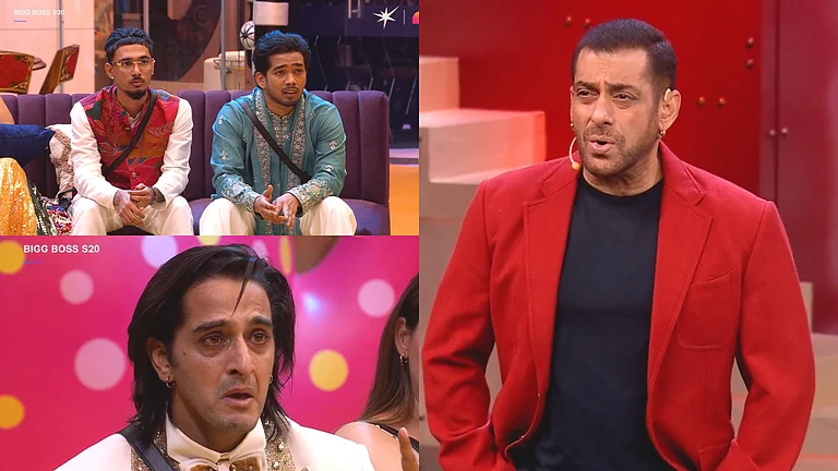 Qazi Touqeer cries as Salman Khan supports him and scolds Yung DSA and Scout OP - JioHotstar