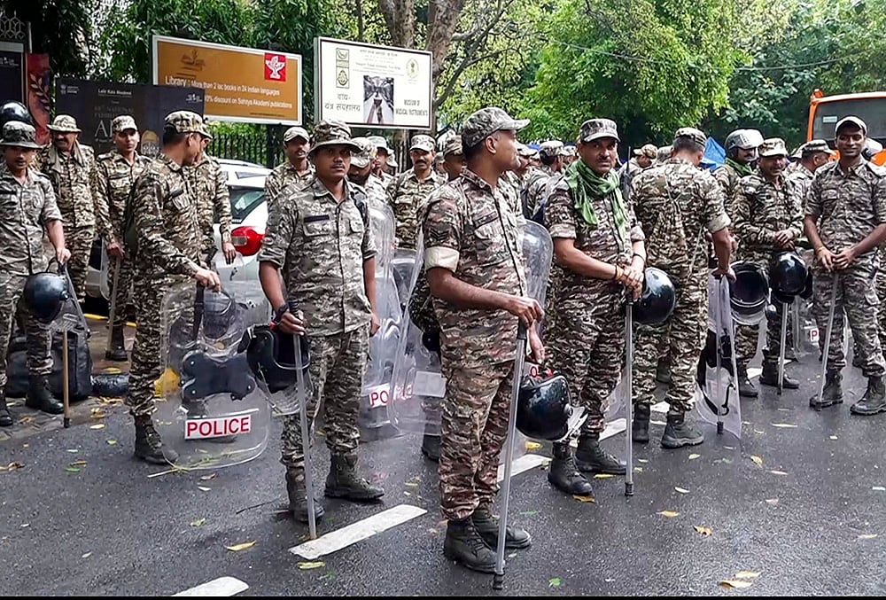 Security heightened in Delhi