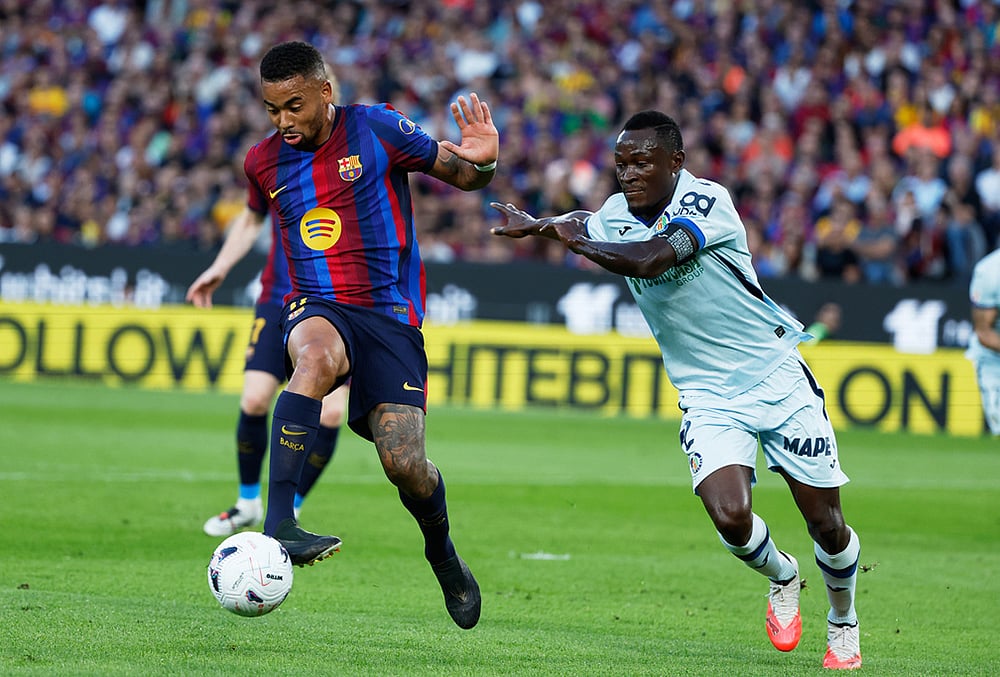 Barcelona vs Getafe La Liga match highlights-Gabriel Jesus