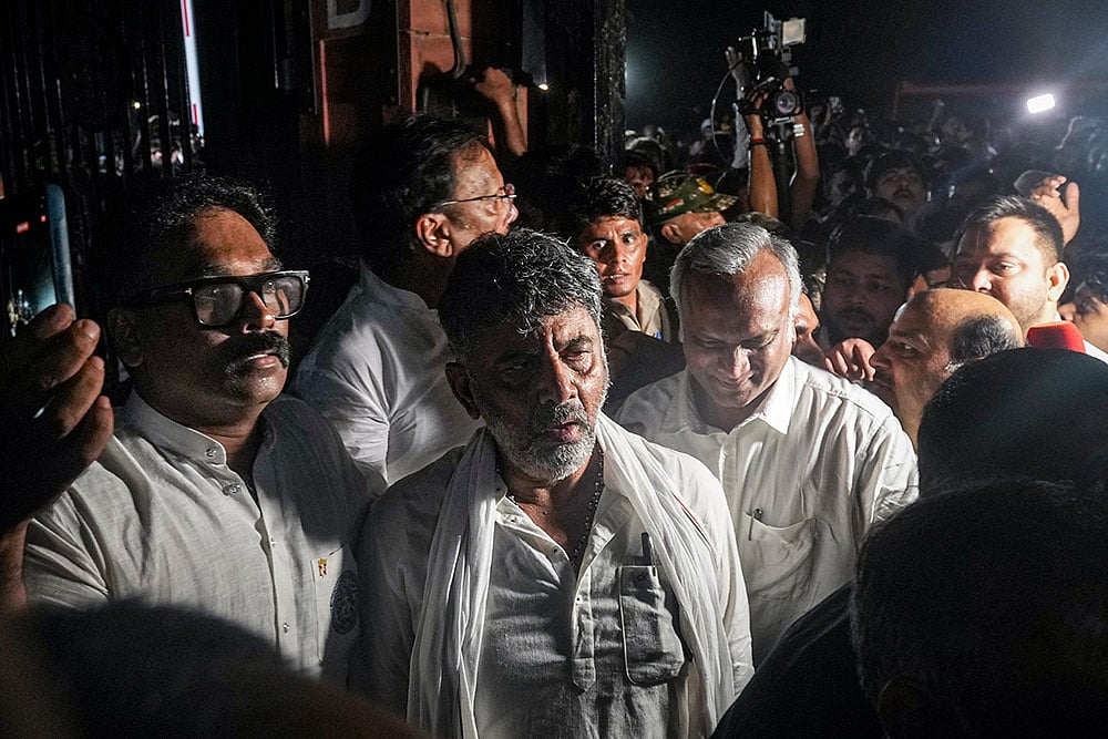 INDIA Bloc Protest March In Delhi