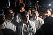 Photo: PTI/Arun Sharma : Congress leaders DK Shivakumar, Priyank Kharge, RJD leader Tejashwi Yadav and others at Supreme Court during ‘March for Democracy’ by INDIA bloc leaders, to file a petition against Chief Election Commissioner (CEC) Gyanesh Kumar and 'vote chori', in New Delhi, Monday, Oct. 12, 2026.