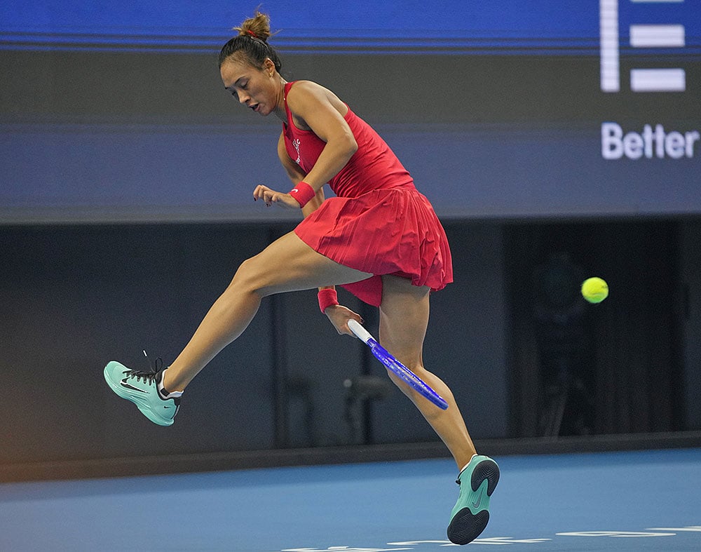 Zheng Qinwen China Open womens singles final 2026