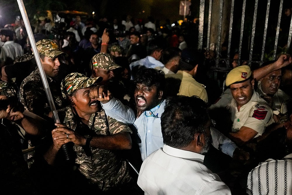 INDIA Bloc Protest March In Delhi