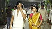 Rashmika Mandanna And Vijay Deverakonda Step Up Ranabaali Promotions With Tirupati Temple Visit X : Rashmika Mandanna, Vijay Deverakonda visit Tirupati temple