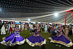 | Photo: AP/Ajit Solanki : Women in traditional attire perform Gujarat state's folk dance called Garba during the celebration of nine nights Hindu festival Navratri, in Ahmedabad, Monday, Oct. 12, 2026. 