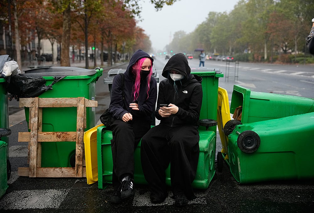 French student demonstrations