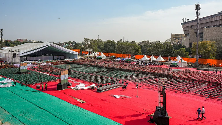 Ramlila Maidan in New Delhi - PTI