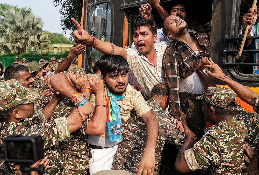 Election Commission of India protest
