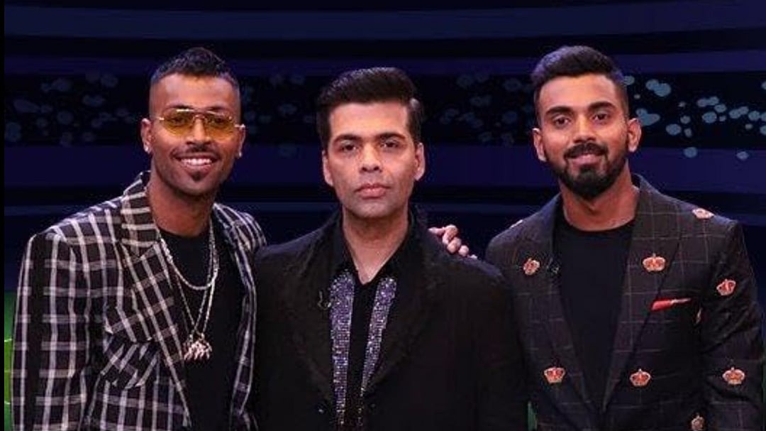 Hardik Pandya and KL Rahul on KWK