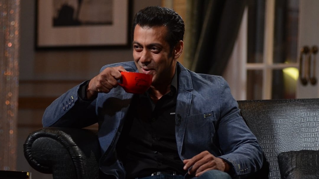 Salman Khan on KWK