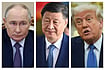 Trump Says Beijing And Moscow Have Too Much To Lose By Backing Tehran X : Trump rejects claims that China and Russia are helping Iran, saying both countries have too much to lose.