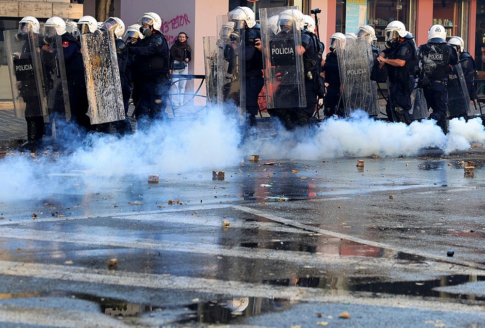 Tirana civil disobedience