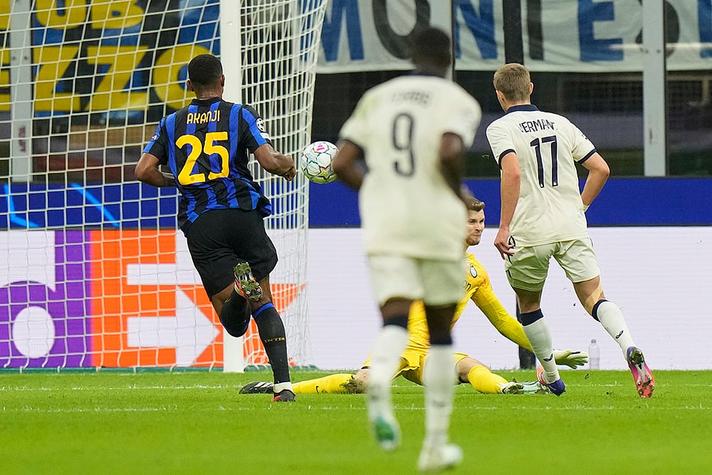 UEFA Champions League Soccer Match: Club Brugge vs Inter Milan