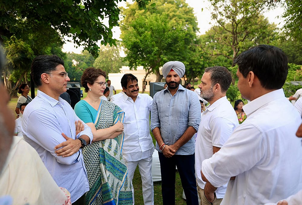 Rahul Gandhi high tea Delhi