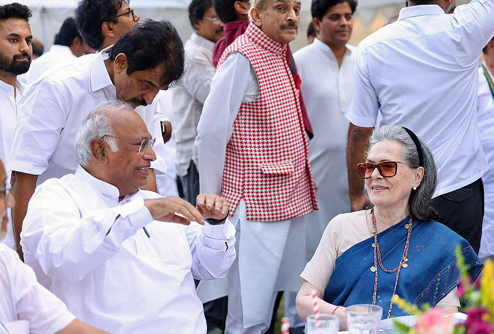 INDIA alliance strategy meet Rahul Gandhi residence
