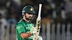 PAK Vs SL: Sahibzada Farhan Shatters Abhishek Sharma’s Record, Joins Virat Kohli In Elite T20I Club - Check Stats | Photo: AP/Anjum Naveed : Pakistan's captain Sahibzada Farhan celebrates his fifty runs during the second T20 cricket match between Pakistan and Sri Lanka, in Rawalpindi, Pakistan, Sunday, Oct. 11, 2026.