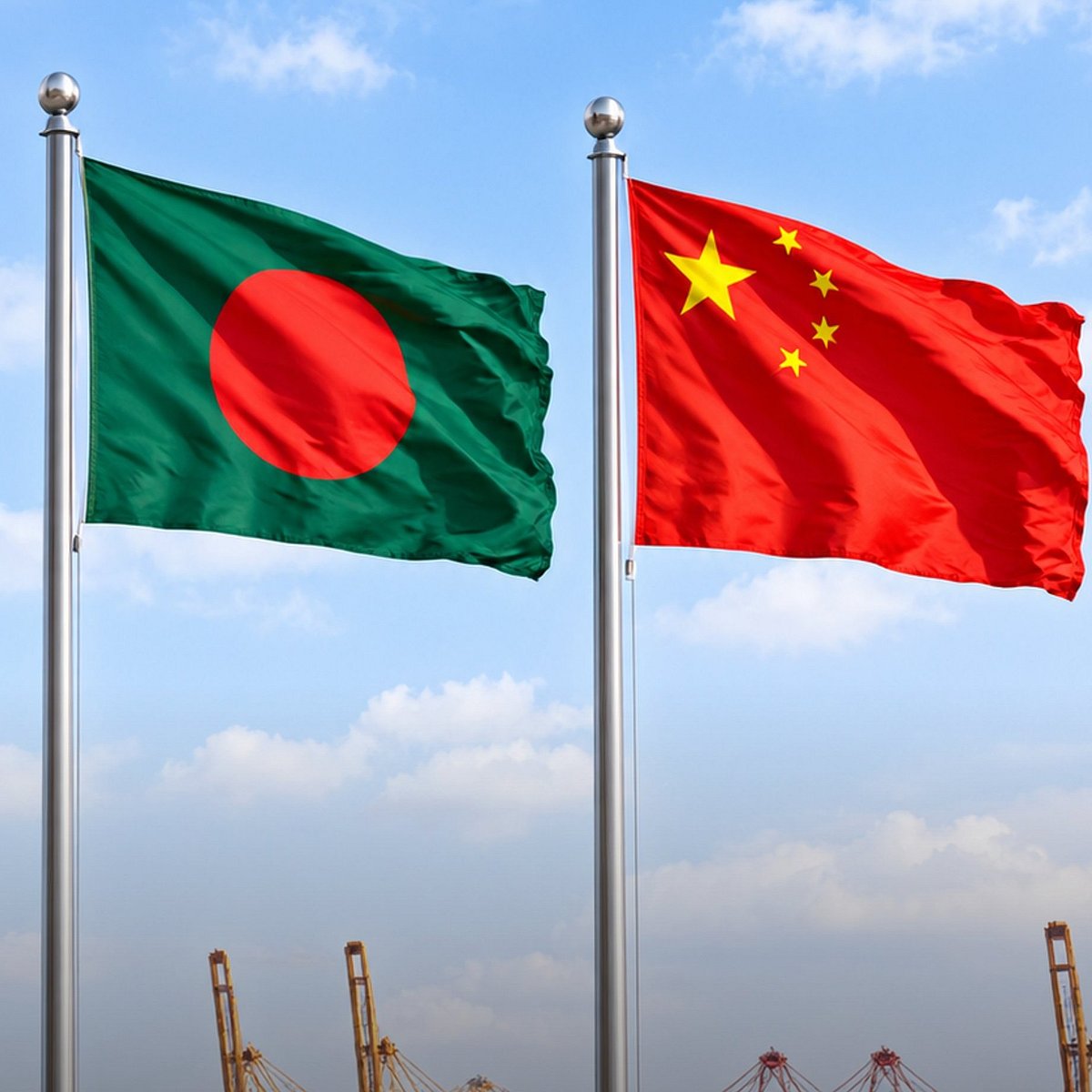 Bangladesh’s $335.78 million Chinese loan will fund the expansion and modernisation of Mongla Port. - X