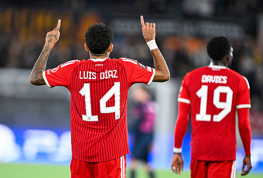 Viking vs Bayern Munich UEFA Champions League highlights-Luis Diaz