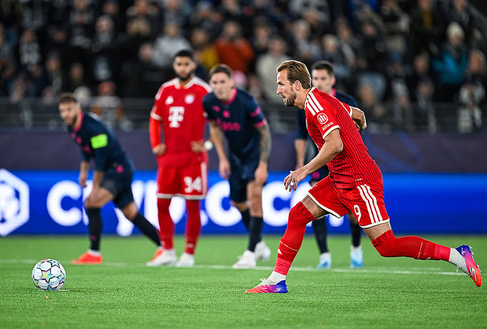 Viking vs Bayern Munich UEFA Champions League highlights-Bayern Munichs Harry Kane