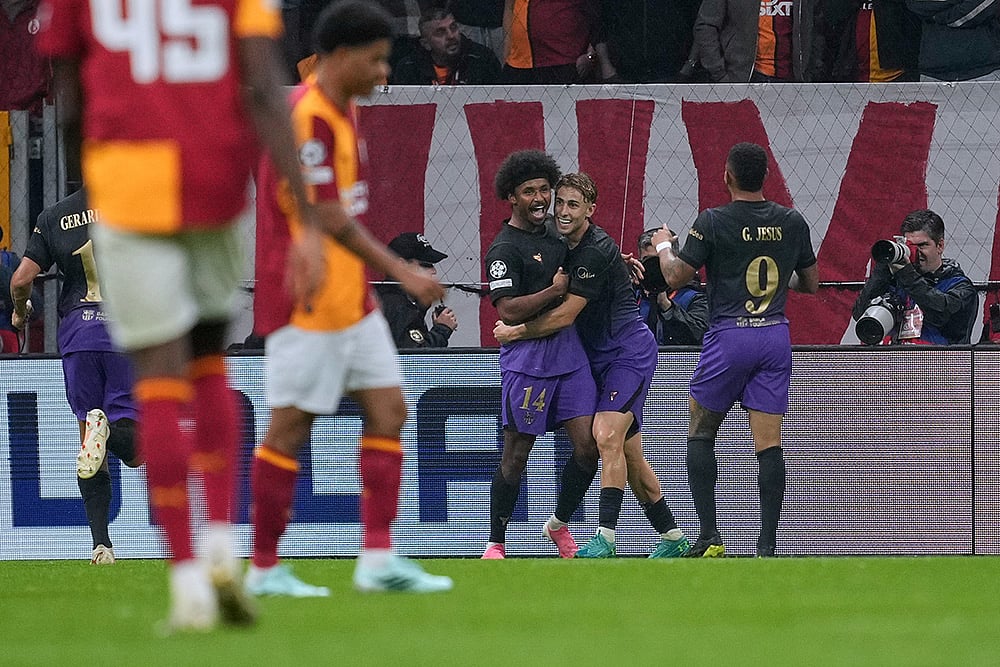 UEFA Champions League Soccer Match: Barcelona vs Galatasaray