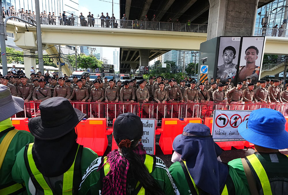 Bangkok protest October 2026 photos