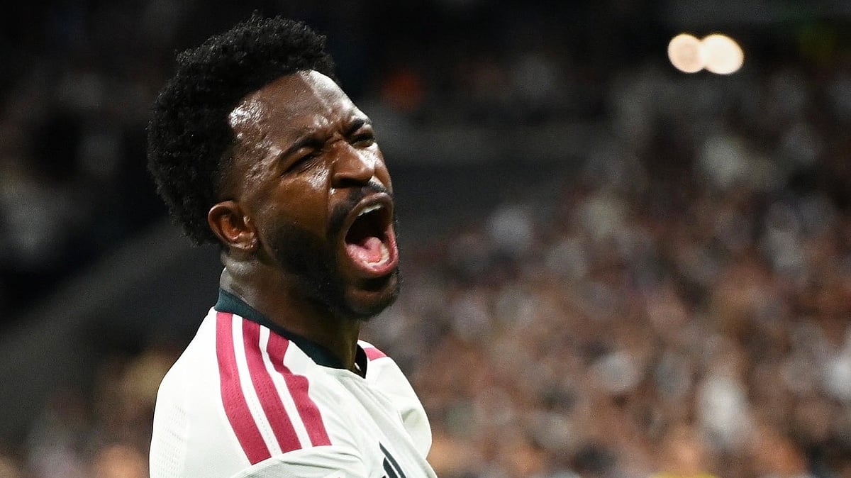 Vinicius Junior criticised referees after Real Madrid’s 4-3 comeback win over Roma in the UEFA Champions League. - FabrizioRomano/X