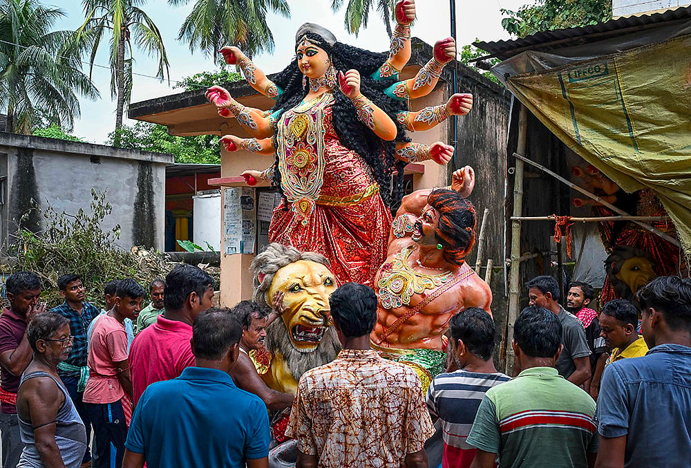 Durga Puja preps