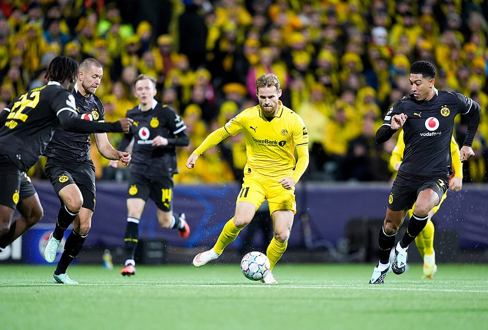 Bodo/Glimt vs Borussia Dortmund UEFA champions league football highlights-Bodos Ole Didrik Blomberg