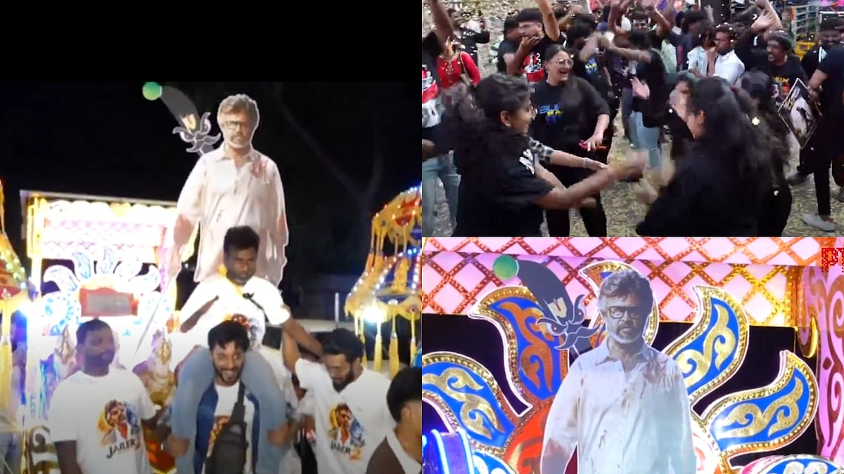 Rajinikanth's Jailer 2 release celebrations - PTI Videos