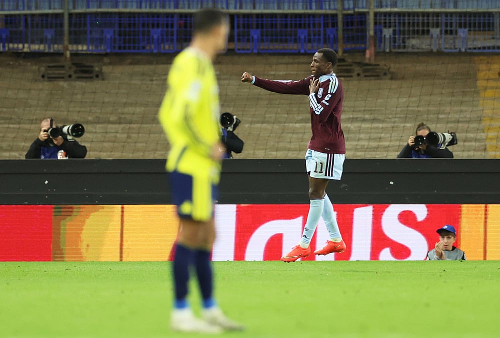Aston Villa vs Fenerbahce UEFA champions league football highlights-Nicolas Jackson