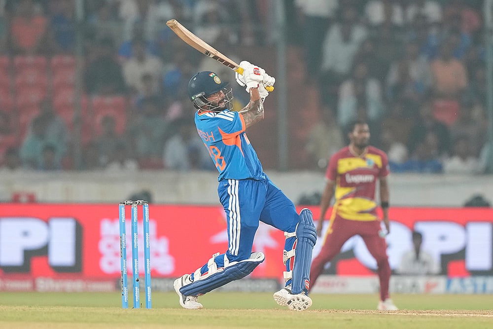 India vs West Indies 4th T20I Nitish Kumar