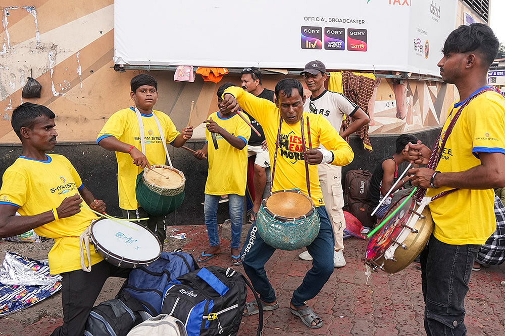 Dhakis Traditional Bengali Drummers