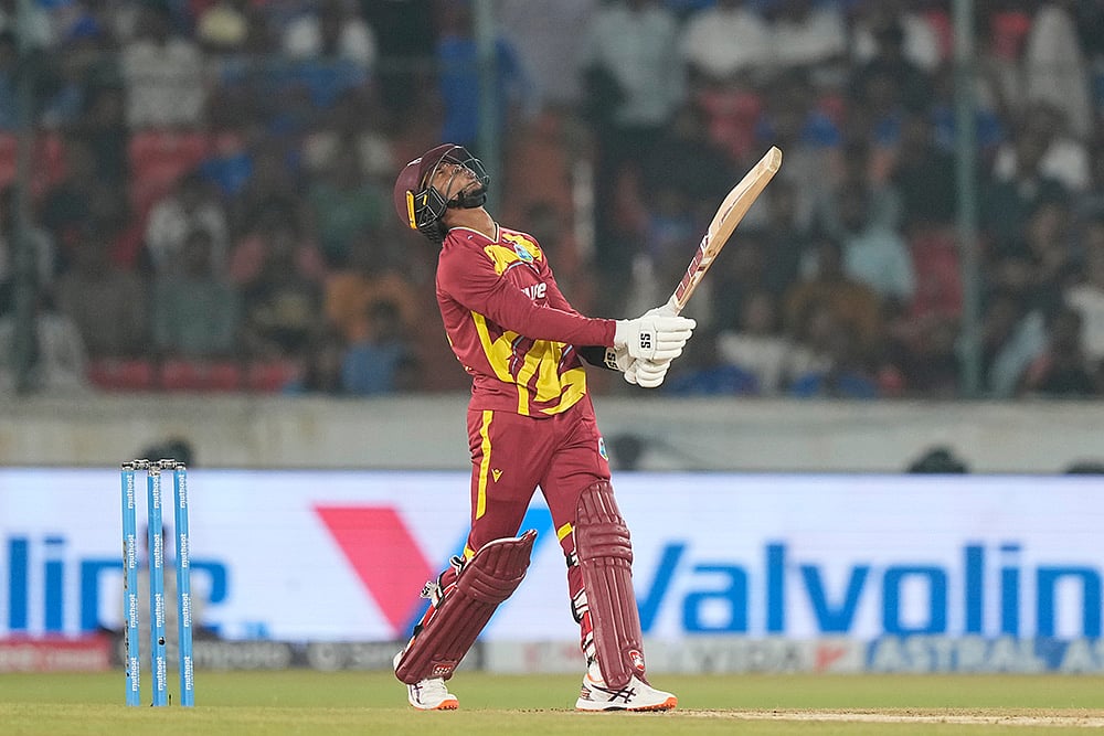 Jewel Andrew West Indies vs India 4th T20I