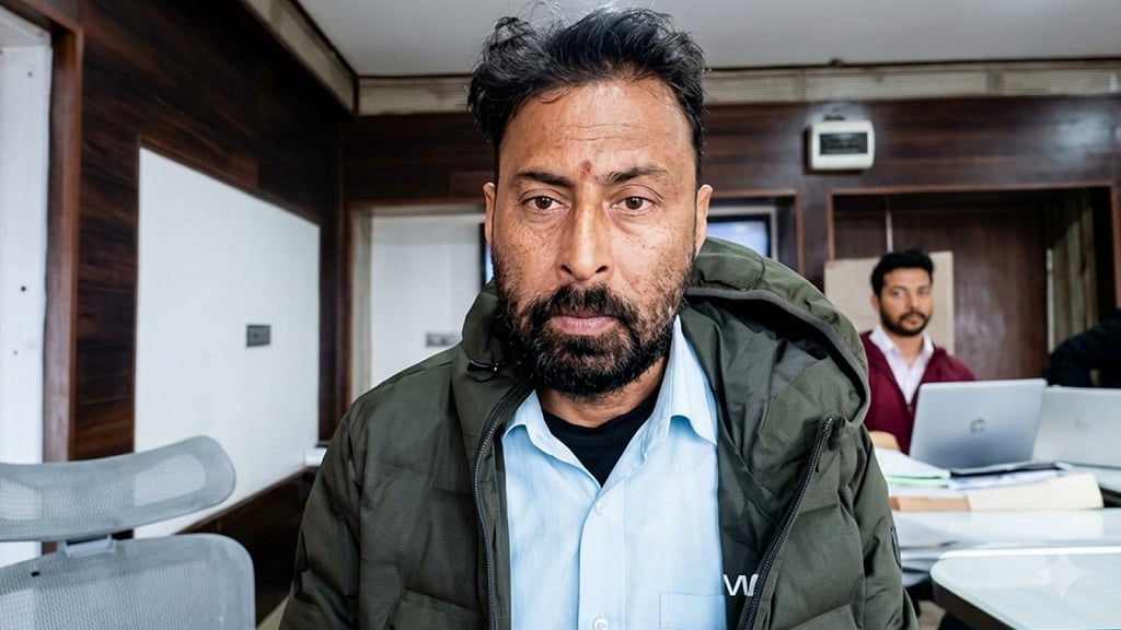 A viral video from an October 14 Mission YUVA review meeting allegedly shows IAS officer Kumar Rajeev Ranjan abusing subordinate Beenish Wani. - X