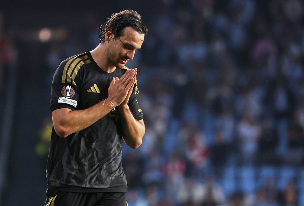 Juventus vs Celta Vigo Europa League soccer highlights-Federico Gatti