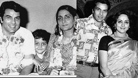 Dharmendra, Prakash Kaur, Hema Malini