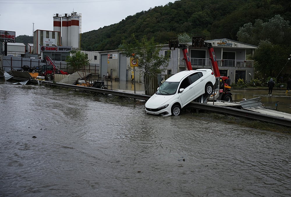 Turkey city drainage infrastructure failure