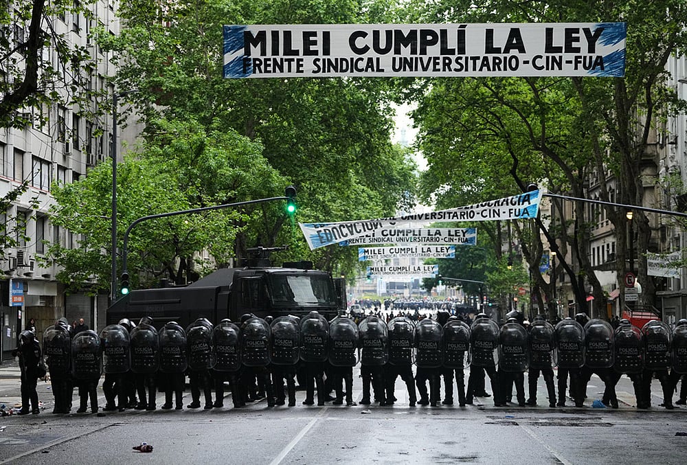Argentina anti government protest 2026