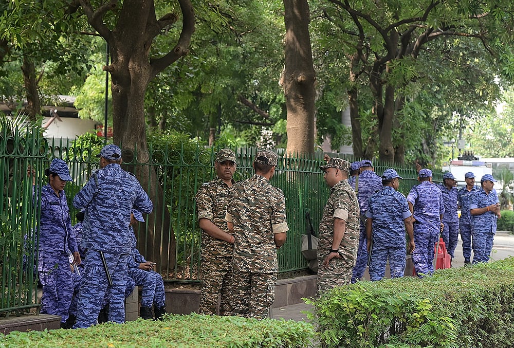 Connaught Place Protest