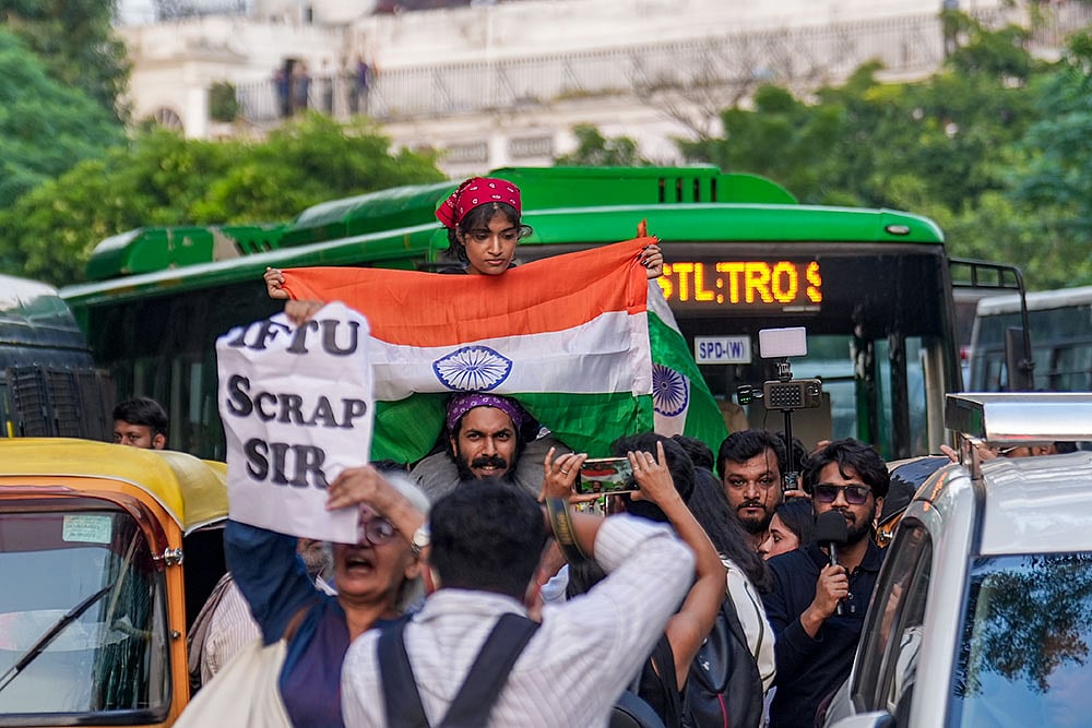 CJP Lehra Do Tiranga march in Delhi