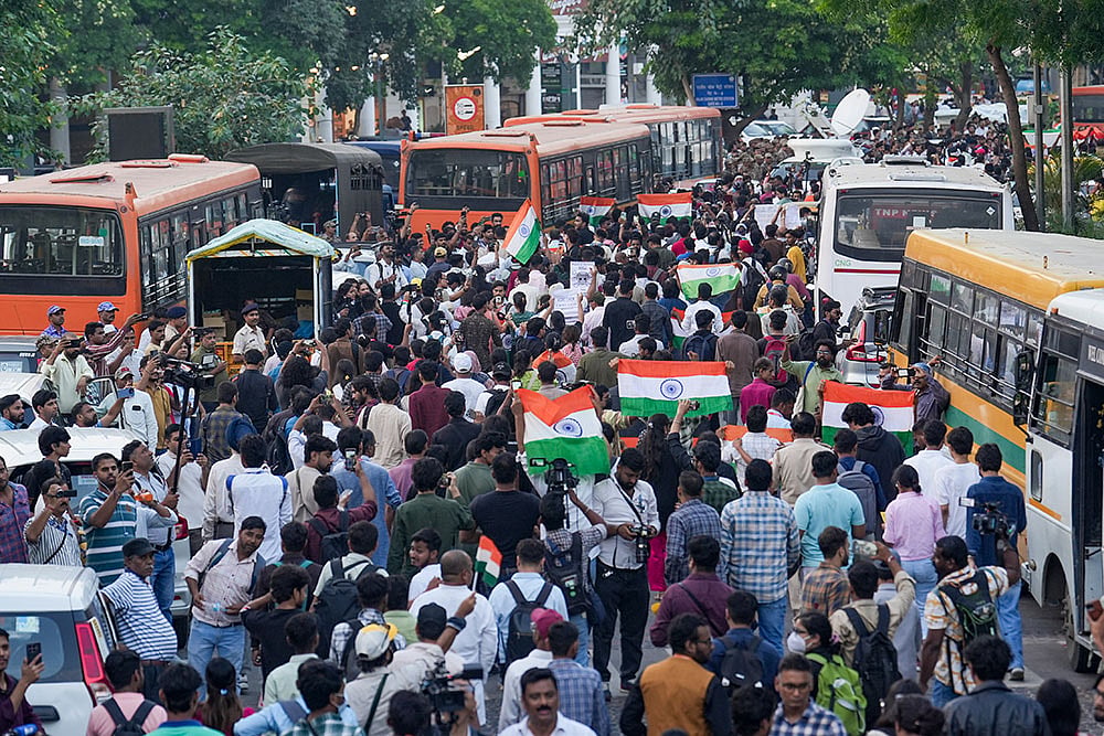 CJP Lehra Do Tiranga march in Delhi