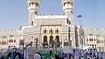 Saudi Arabia Executes Two Bangladeshis Over Alleged 'Immoral' Act Inside Mecca Mosque: Reports Andrew V Marcus / Shutterstock : King Abdul Aziz Gate is the main entrance to Grand Mosque of Mecca or Masjid Al Haram the holiest site for muslims, where Holy Kaaba is located