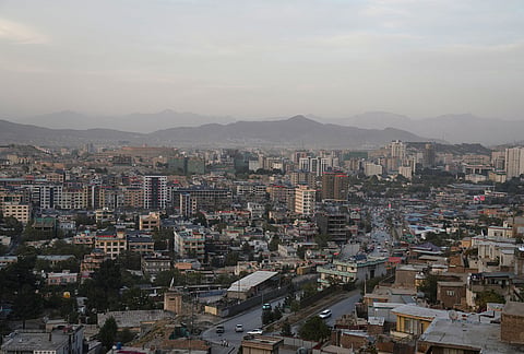 A general view of Kabul, Afghanistan, Sunday, Oct. 4, 2026. 