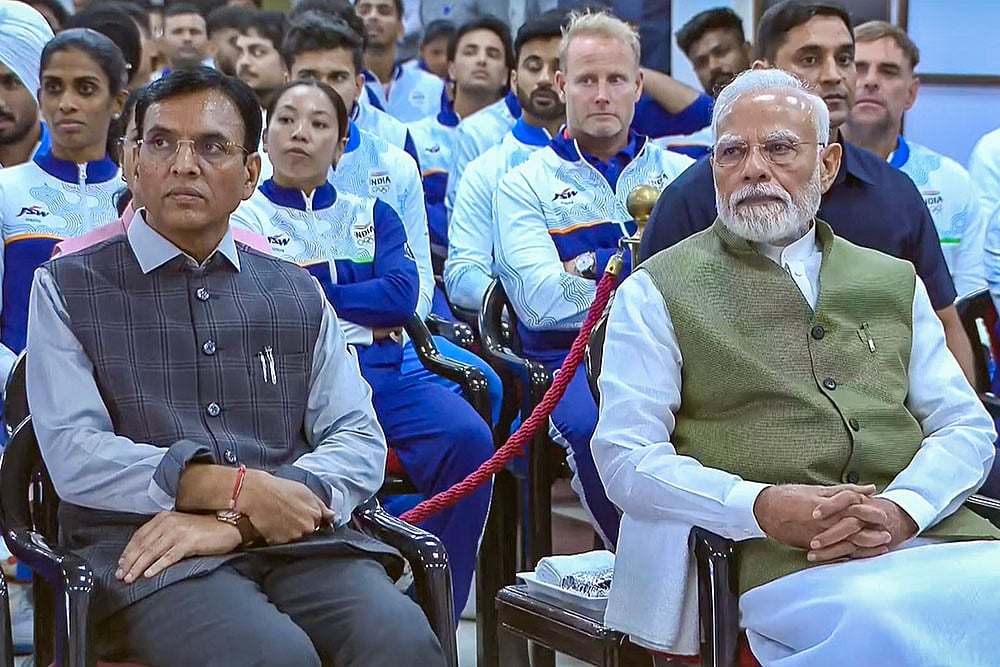 PM Narendra Modi meets Asian Games 2026 participants