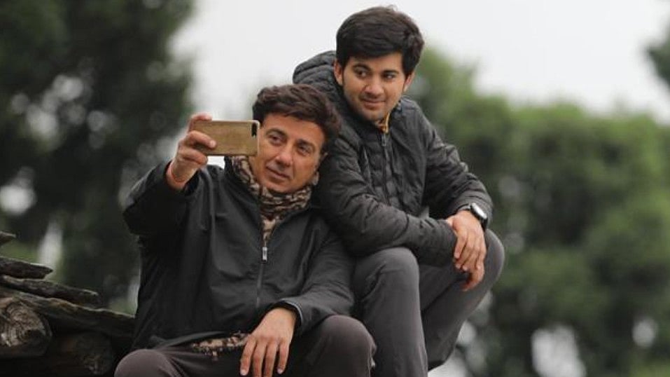 Sunny Deol and Karan Deol
